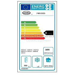 Avis Armoire réfrigérée positive inox 1400 L - Porte vitrée - Combisteel