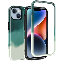 Coque en TPU anti-rayures, IMD pour votre iPhone 14 Plus - 10041 Couleur de dégradé