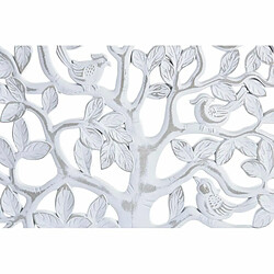 Avis Décoration murale DKD Home Decor Arbre MDF Blanc (80 x 2 x 80 cm)