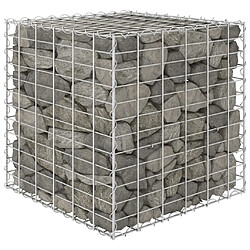 Maison Chic Jardinière,Lit surélevé - Bac à fleurs - pot de fleur cube à gabion Fil d'acier 60x60x60 cm -GKD13713