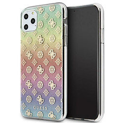 Guess Maroquinerie guess guhcn65peoml iphone 11 pro max multicouleur hard coque iridescent 4g peony