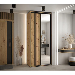 Abiks Meble Armoire DAVOS 7 À Portes Coulissantes 235,2/120/45 2 Portes