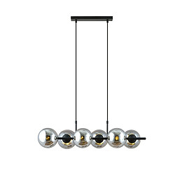 EPIKASA Suspension Rory, Noir, Acier, 95x110x29 cm