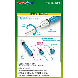 Avis Trumpeter High Quality Micro Hand Drill