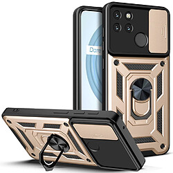 Coque en TPU avec béquille, or pour votre Realme C21Y