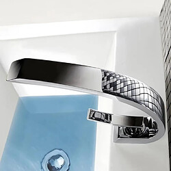 Avis iDeko® Robinet Mitigeur lavabo salle de bain design moderne Laiton Céramique chrome IDK6101-1 avec flexibles