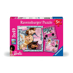 Ravensburger Puzzles 3x49 p - inspire le monde / barbie