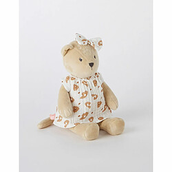 NOUKIES Peluche small Kendi en Veloudoux beige/terracotta - Noukie's