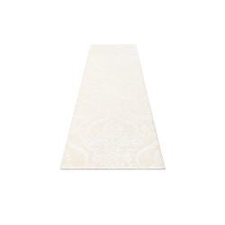 Avis Vidal Tapis de couloir en laine 302x84 beige Darya