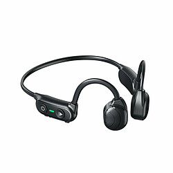 Remax Rb-S33 Casque À Conduction Osseuse Écouteur Bluetooth Sans Fil Casque De Sport Étanche Noir