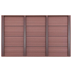 vidaXL Élément de plancher pour douche solaire Marron 101x63x5,5cm WPC