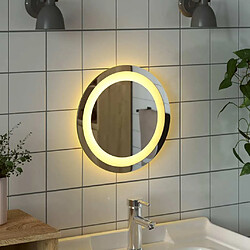 Avis Maison Chic Miroir à LED,Miroir Lumineux LED pour salle de bain 30 cm rond -MN28490