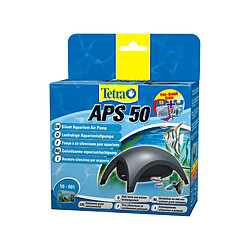 Pompe à air silencieuse pour aquariums Tetra APS 50 | 10 - 60 litres.