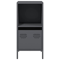 Avis vidaXL Buffet anthracite 35x39x73,5 cm acier laminé à froid