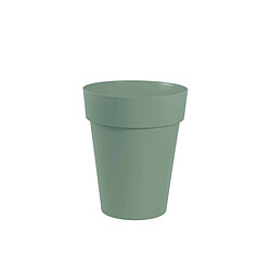 Pot de fleurs en plastique Toscane vert laurier - Ø 44 cm - Eda