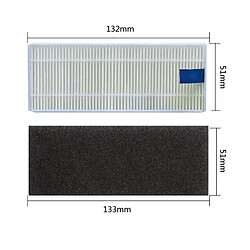 Acheter Pièces de rechange pour aspirateur robot 360 S6, 15 pièces, brosse principale en rouleau, brosse latérale, tissu de vadrouille, filtre HEPA