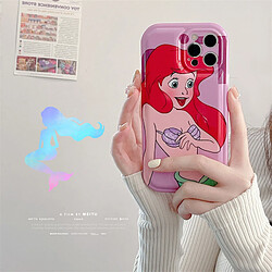 Avis GUPBOO Étui pour iPhone11ProMax Silicone de bande dessinée de cas de téléphone portable de fille de sirène rousse