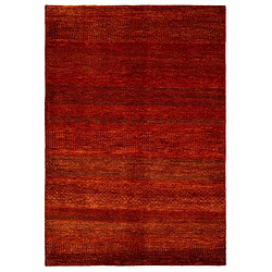 Vidal Tapis de laine 203x138 rouge Juma