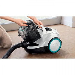 Aspirateur Robot BOSCH GX21 - traîneau sans sac - ProHygiene - 550W - 78 dB - Filtre UltraAllergie - 10m - 2L - Blanc