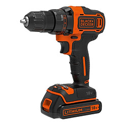 Black & Decker BDCDD186B Perceuse visseuse 2 Vitesses sans fil 18V 2x Batteries