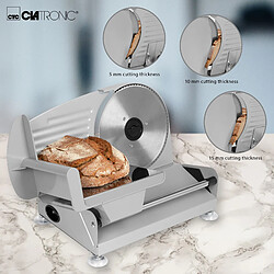 Acheter Trancheuse à saucisson jambon pain electrique lames 19cm inox, 150, Argent, Clatronic, MA 3585