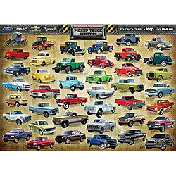 Eurographics Pickup Truck Evolution Puzzle (1000 piAces)