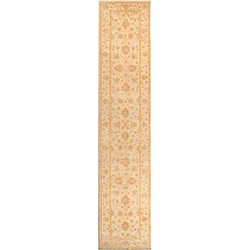 Vidal Tapis de couloir en laine 398x80 beige Kaizar