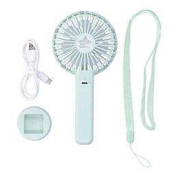 Avis Ventilador Ventilateur Sans Lame Ventilateur à Vent Parallèle Vert Mini Ventilateur Portatif Extérieur Muet de Charge USB avec Base pour Portable Extérieur