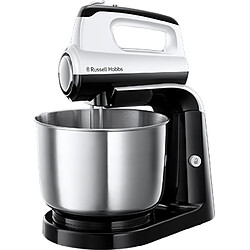 Russell Hobbs Horizon Robot mixer 350 W Noir, Acier inoxydable, Blanc