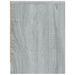 Acheter vidaXL Table de chevet sonoma gris 40x30x40 cm bois d'ingénierie