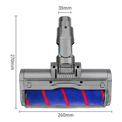 Brosse à rouleau AD 1PCS + outil de sol motorisé, tête de brosse électrique détachable, Version améliorée, pour Dyson V6 DC58 59 62