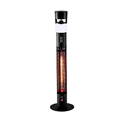 Avis Chauffage radiant d'extérieur 1500w + haut-parleur + lumière led - patio music - EWT