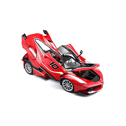 Bburago Ferrari FXX K Miniature 1/18 avec Support de Présentation à Vis Rouge