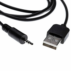 vhbw Câble de chargement USB compatible avec JBL Synchros E30, S400BT, S400, S500, S700 écouteurs - USB vers AUX