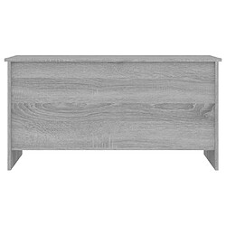 Acheter Maison Chic Tabls basse,Table Console pour salon Sonoma gris 102x55,5x52,5 cm Bois d'ingénierie -MN49275