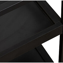 Avis Console Alexandra House Living Noir Métal 100 x 81 x 40 cm