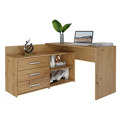 Vivaldi Bureau Dann Chene Artisan 120 cm