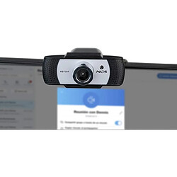 Webcam NGS Xpress Cam 720/ 1280 x 720 HD/ Noir et Blanc pas cher