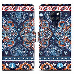 Cadorabo Etui Huawei MATE 20 Coque en Bleu