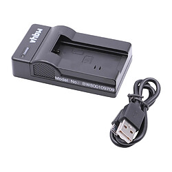 vhbw chargeur Micro USB avec câble pour caméra Sony Cybershot Point & Shoot DSC-P10, DSC-P12, DSC-P2, DSC-P3, DSC-P5, DSC-P7, DSC-P8, DSC-P9.