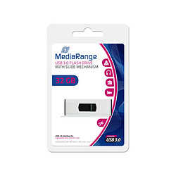 Clé usb 32 go Mediarange Super Speed 3.0 blanc pas cher