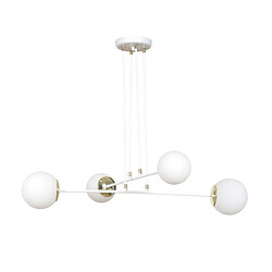 EPIKASA Suspension Ognis, Blanc, Acier, 75x100x75 cm