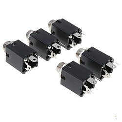 6.5mm 3 Broches Mini Femelle Casque Jack Plug Stéréo Audio Panneau Montage 10 Pcs