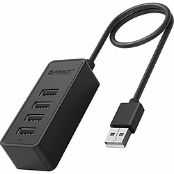 ORICO HUB USB 4X USB 2.0 WITH DATA CABLE AND OTG - W5P-U2-030-BK-BP