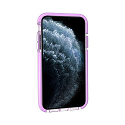 Acheter Wewoo Coque Souple Pour iPhone 11 Pro Grid Pattern Shockproof Transparent TPU Housse de protection Violet