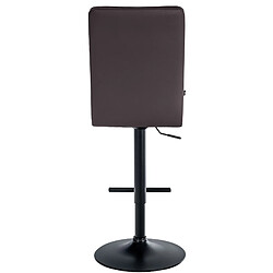 Acheter Non Tabouret de bar Peking V2 simili cuir noir