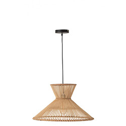 Dansmamaison Suspension Luminaire A Couche Bamboo Naturel Small