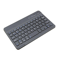 Acheter Universal Clavier Bluetooth sans fil ultra-mince de 10 pouces pour iMac/iPad Téléphones portables Tablettes PC Clavier Bluetooth sans fil multidispositifs(Le noir)