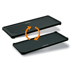 Plancha-Grill réversible 1/3 pour barbecues - ENDERS - Fonte - Pour Barbecues MONROE PRO 3, BOSTON 3 et COLORADO 3