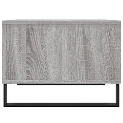 Acheter vidaXL Table basse Sonoma gris 60x50x36,5 cm Bois d'ingénierie